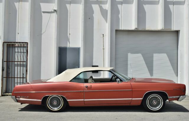 1969 Red Ford Galaxie Convertible