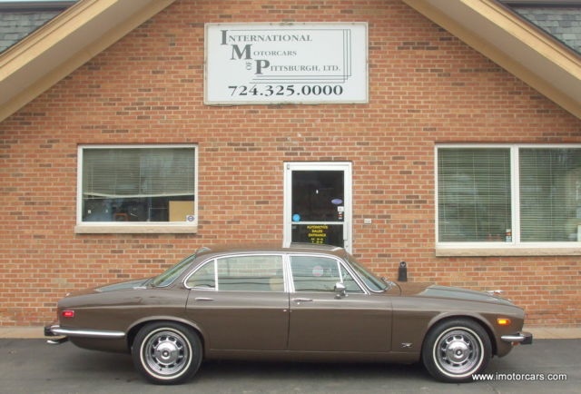 1974 Sable Brown Jaguar XJ12 Sedan