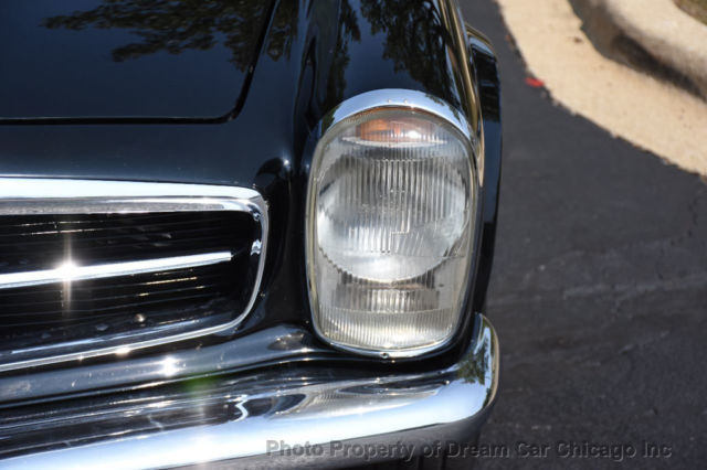 1966 Black Mercedes-Benz SL-Class Convertible