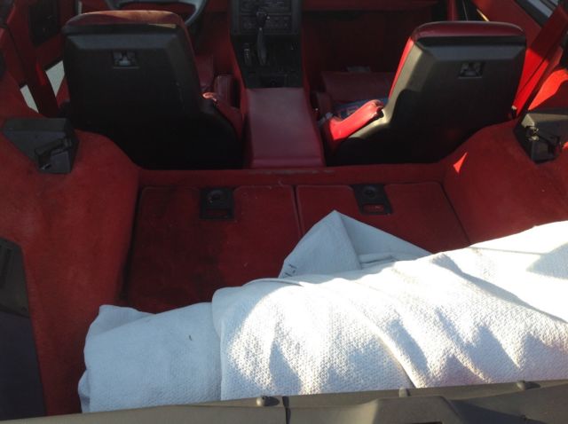 1988 White Chevrolet Corvette Coupe