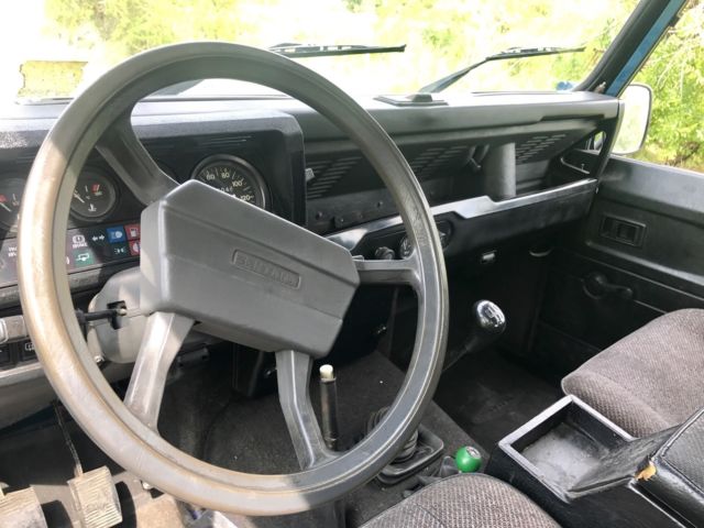 1989 Blue Land Rover Defender SUV