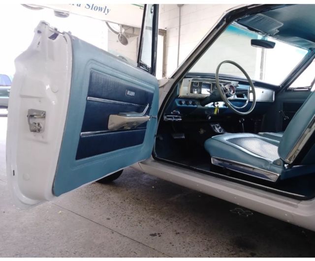 1965 White Plymouth Other 2 door hardtop