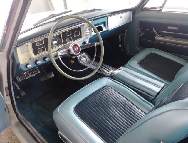 1965 White Plymouth Other 2 door hardtop