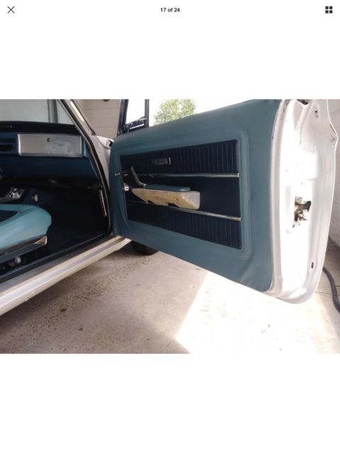 1965 White Plymouth Other 2 door hardtop