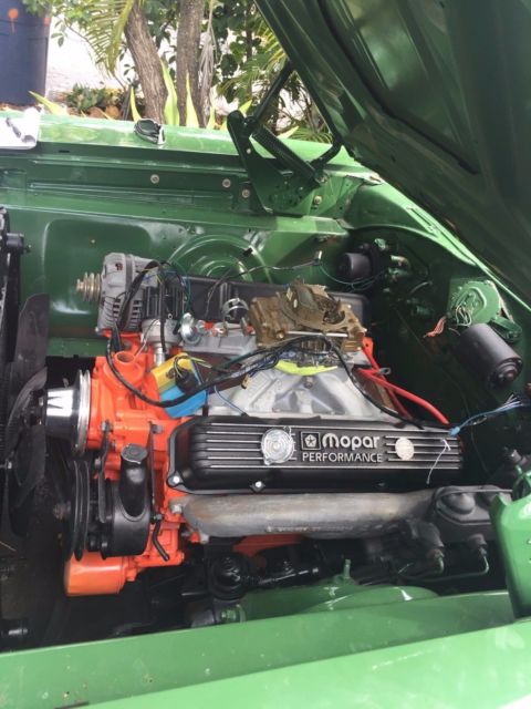 1968 Green Plymouth Satellite Convertible