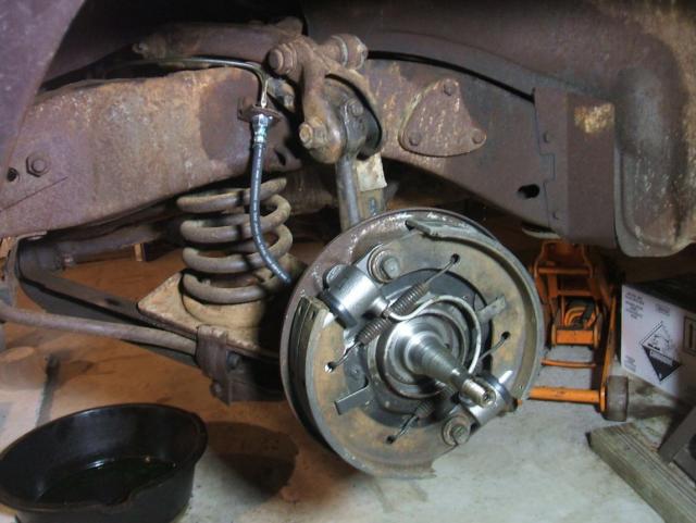 1954 White over Brown Plymouth Savoy Sedan