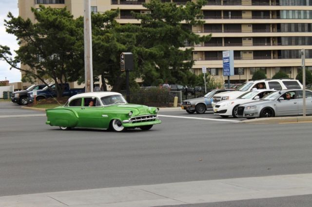 1954 Green Chevrolet Bel Air/150/210 Coupe