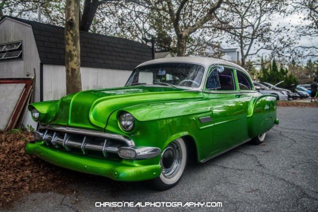 1954 Green Chevrolet Bel Air/150/210 Coupe