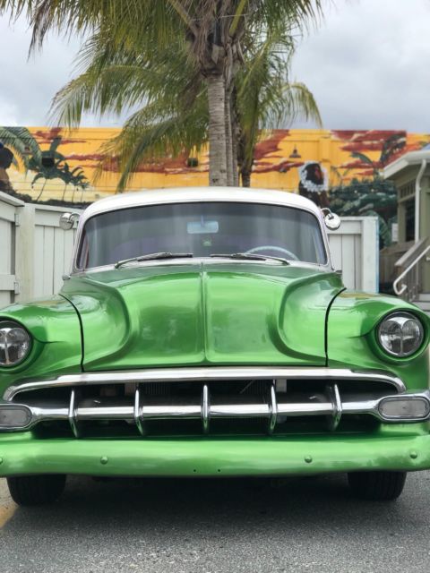 1954 Green Chevrolet Bel Air/150/210 Coupe