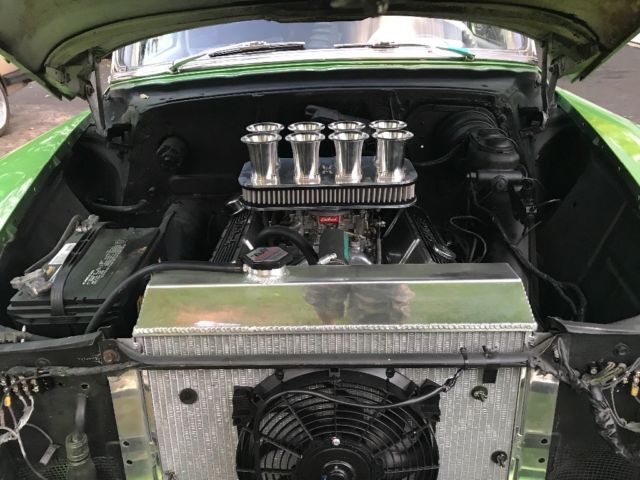 1954 Green Chevrolet Bel Air/150/210 Coupe