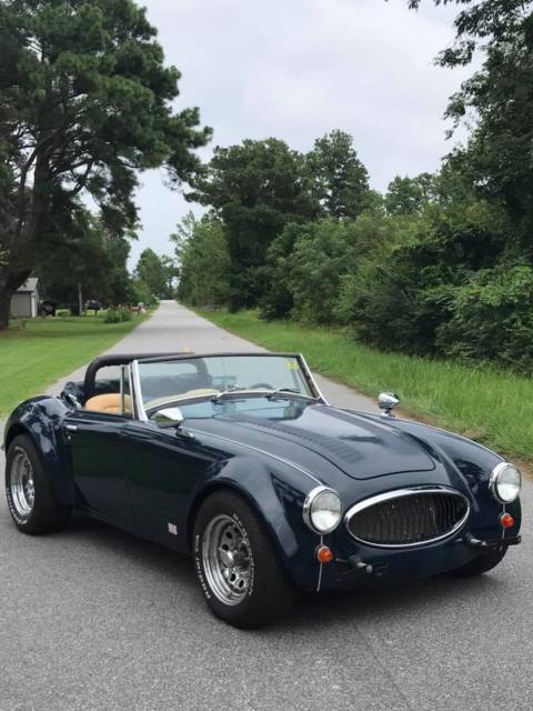 1967 Blue Austin Healey 3000 Convertible