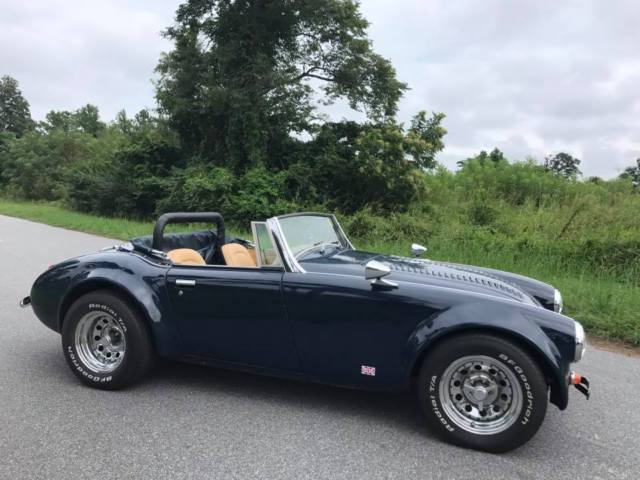 1967 Blue Austin Healey 3000 Convertible