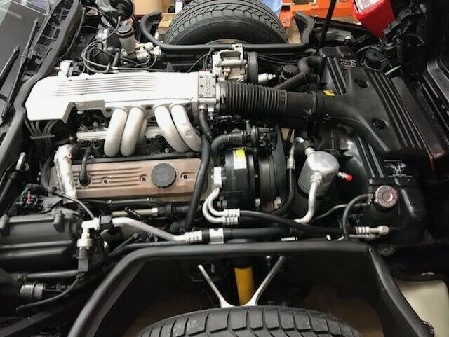 1987 Red Chevrolet Corvette Coupe