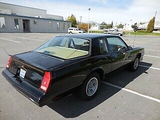 1987 Black Chevrolet Monte Carlo Coupe