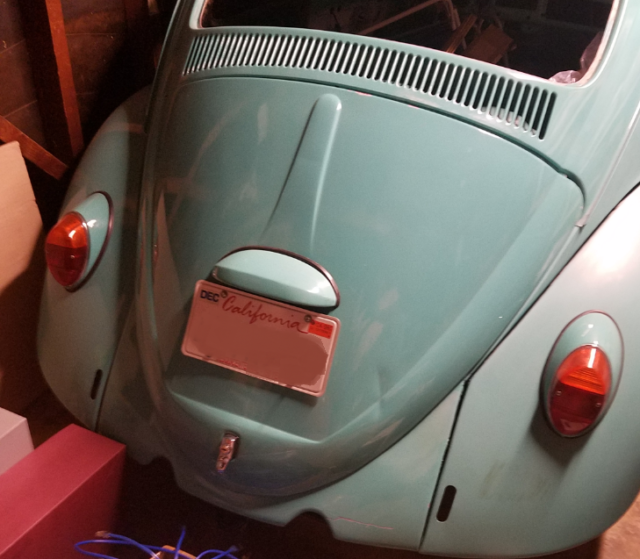 1966 Teal Volkswagen Beetle - Classic Coupe