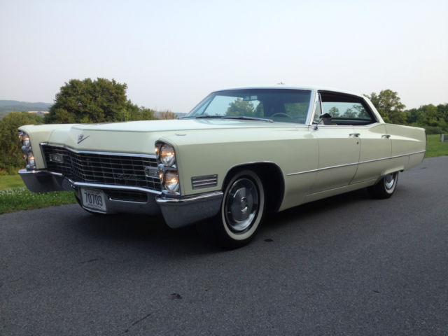 1967 Pale Yellow Cadillac Other