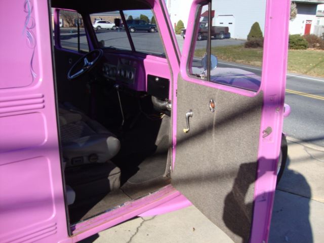 1947 PINK Willys 4-75 Sedan Delivery