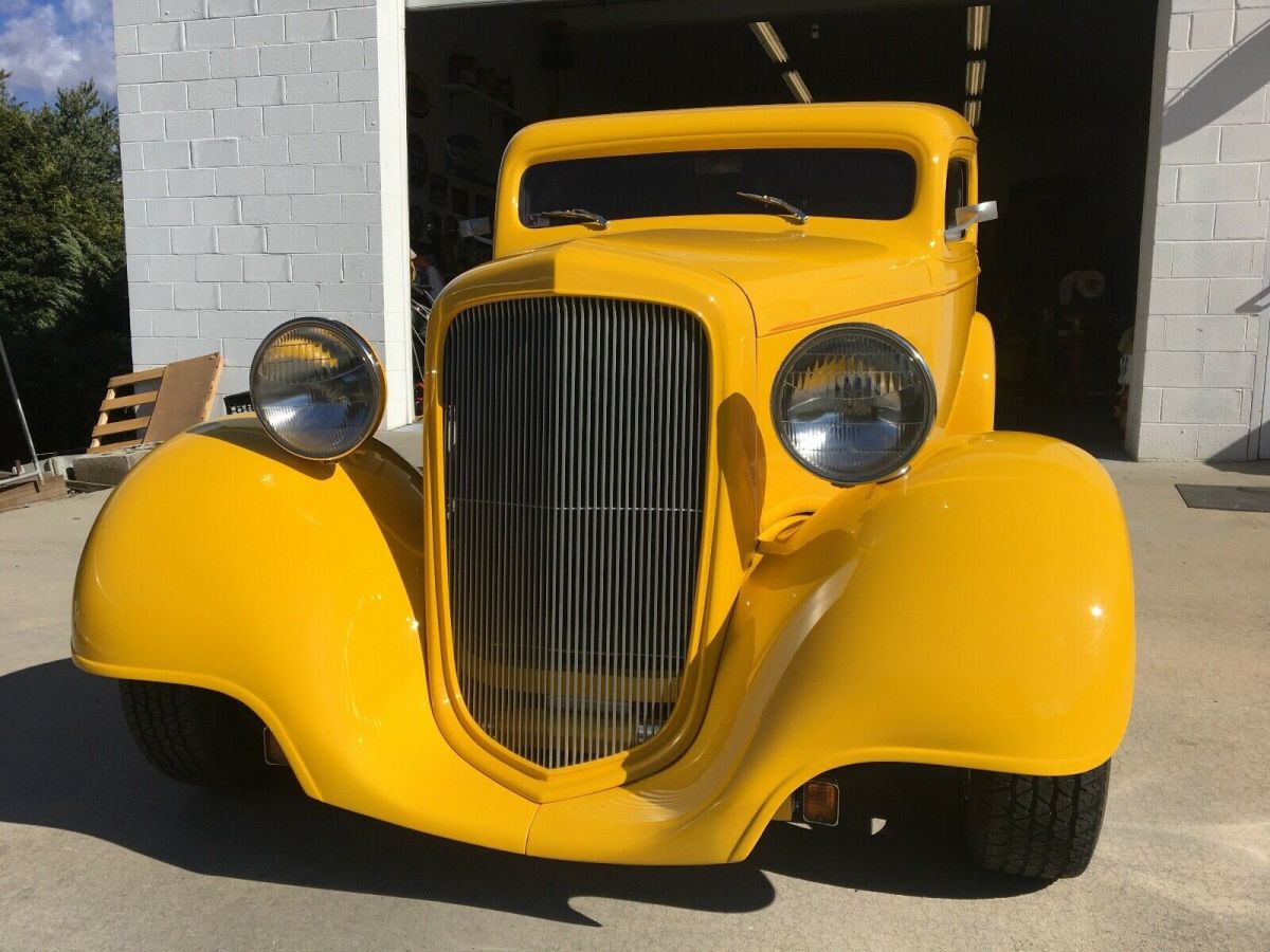 1934 Yellow Chevrolet Sedan Delivery 2 Door Sedan