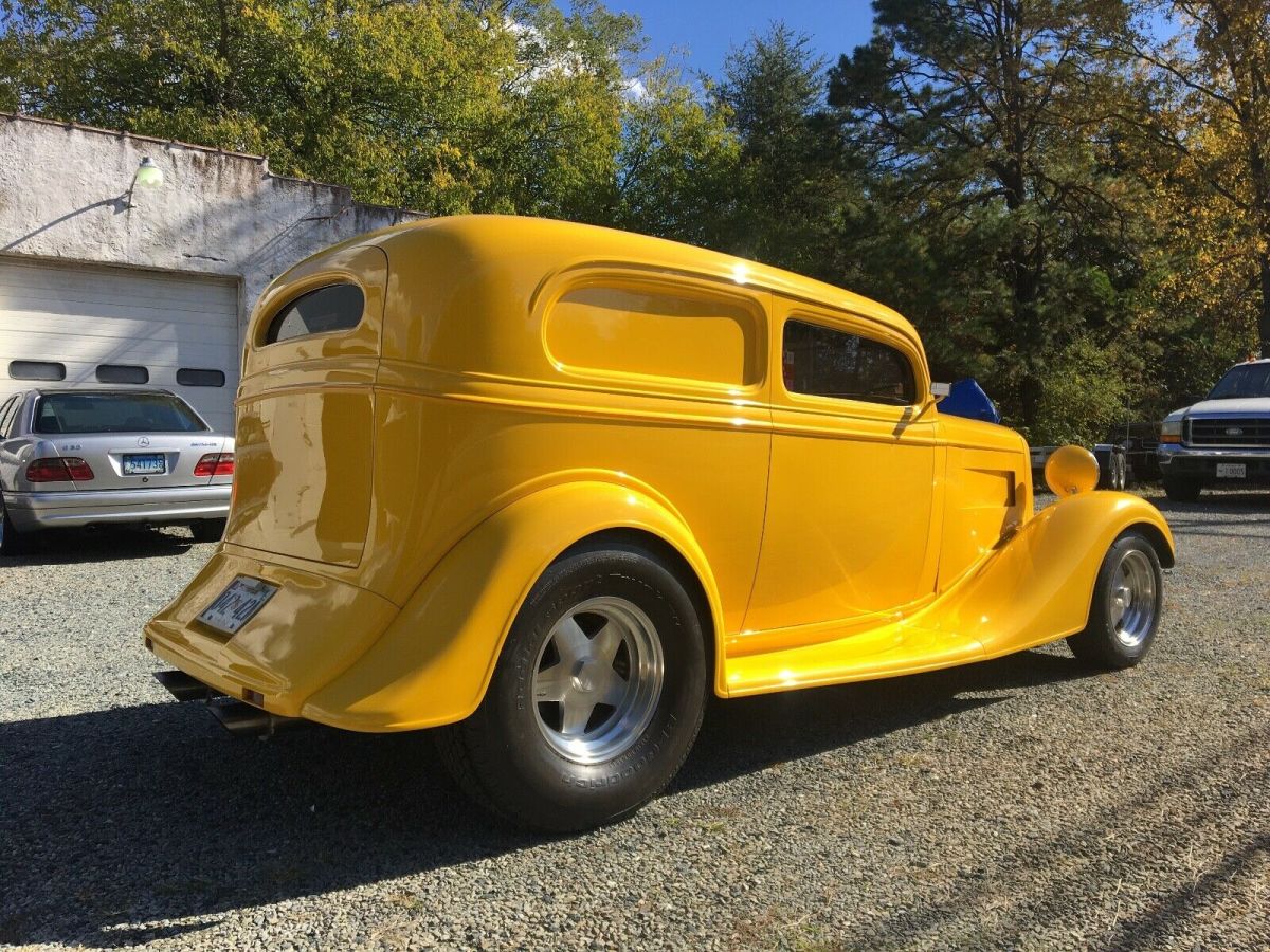 1934 Yellow Chevrolet Sedan Delivery 2 Door Sedan