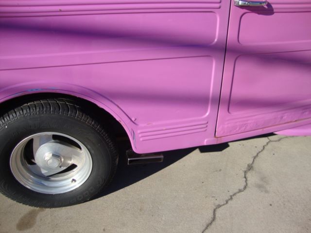1947 PINK Willys 4-75 Sedan Delivery