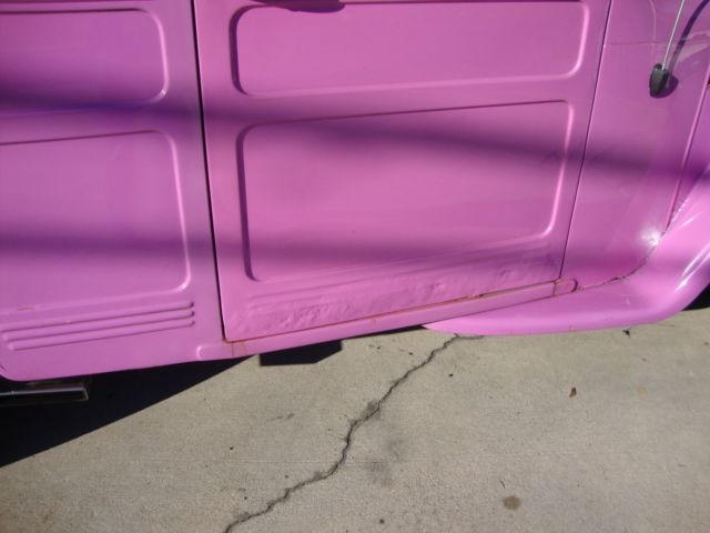 1947 PINK Willys 4-75 Sedan Delivery