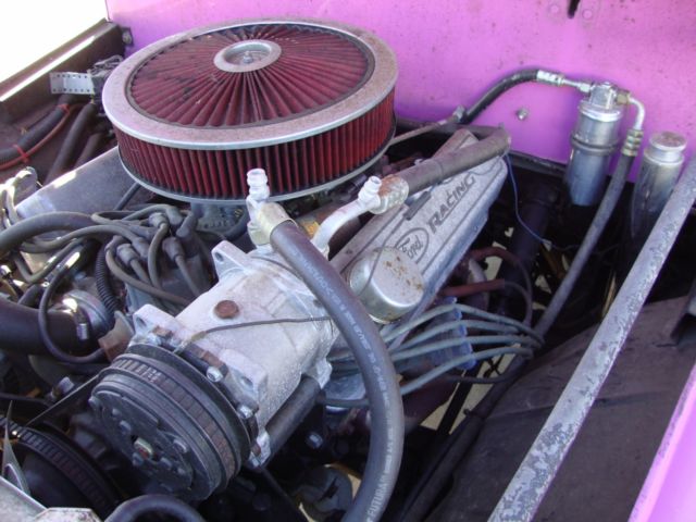 1947 PINK Willys 4-75 Sedan Delivery