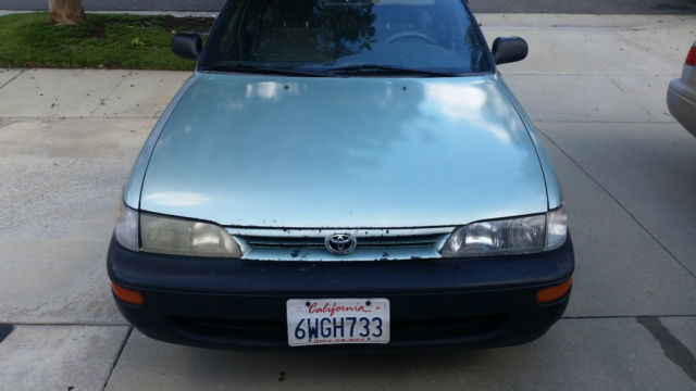 1994 Green Toyota Corolla Sedan