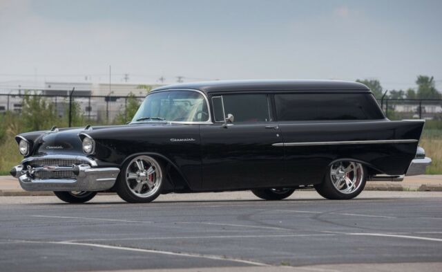 1957 Black Chevrolet Sedan Delivery Wagon