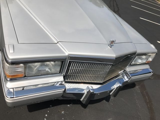 1992 Metallic Silver Cadillac Brougham