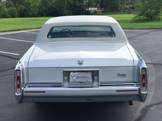 1992 Metallic Silver Cadillac Brougham