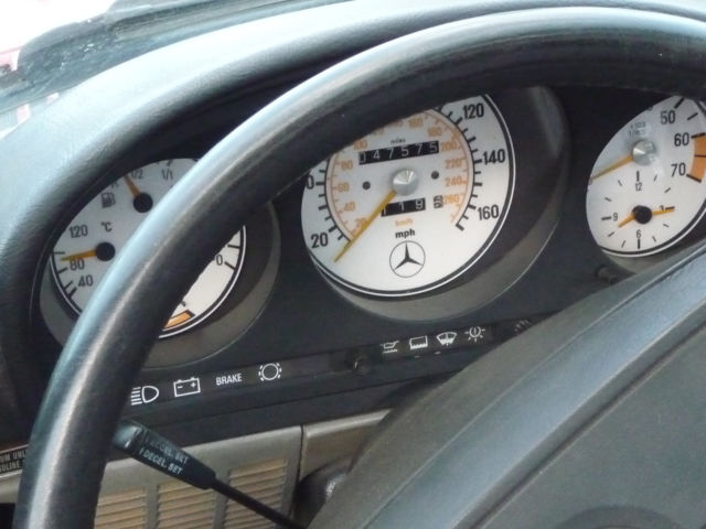 1988 Red Mercedes-Benz SL-Class