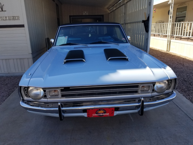 1972 blue  B11x Dodge Dart Coupe