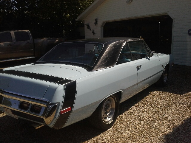 1972 blue  B11x Dodge Dart Coupe