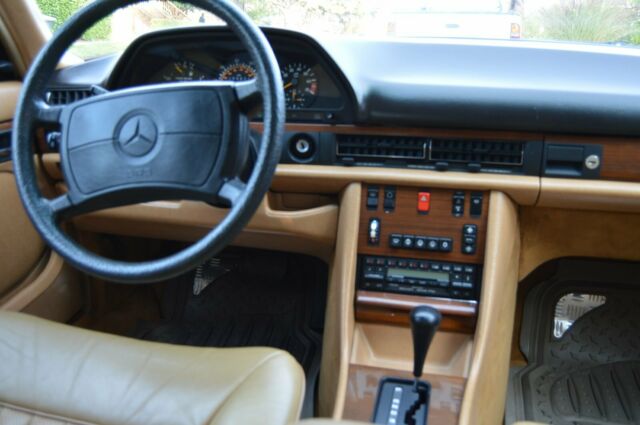 1988 Tan Mercedes-Benz 300-Series Sedan