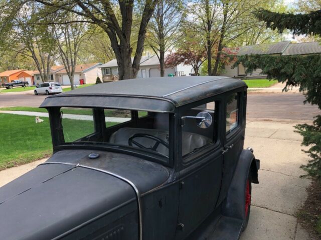 1930 Black Ford Model A Sedan