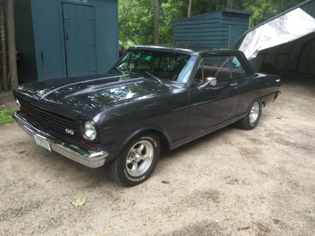 1963 Gray Chevrolet Nova Coupe