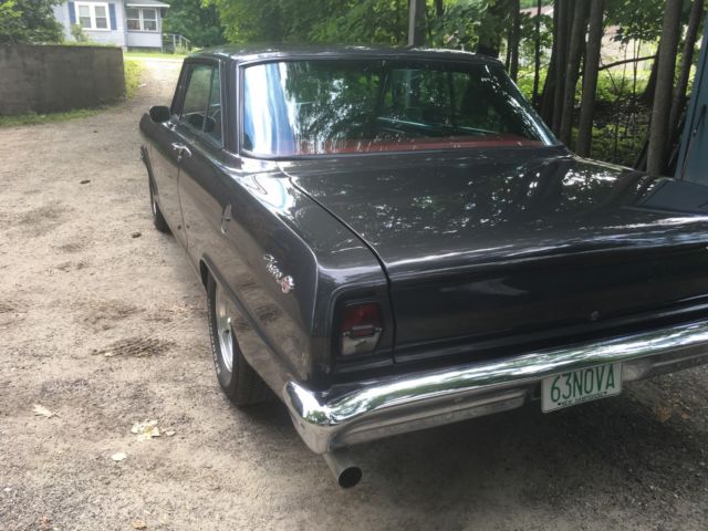 1963 Gray Chevrolet Nova Coupe