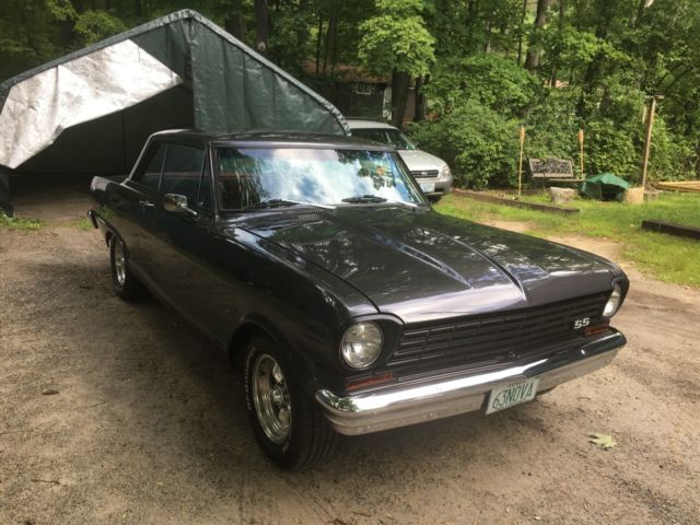 1963 Gray Chevrolet Nova Coupe
