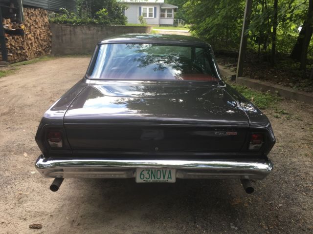 1963 Gray Chevrolet Nova Coupe