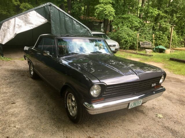 1963 Gray Chevrolet Nova Coupe