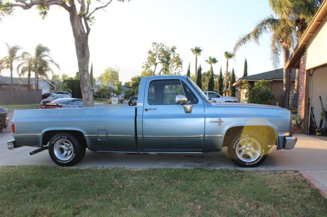 1985 Blue Chevrolet C/K Pickup 1500 Standard Cab Pickup