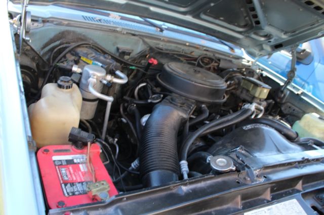 1985 Blue Chevrolet C/K Pickup 1500 Standard Cab Pickup