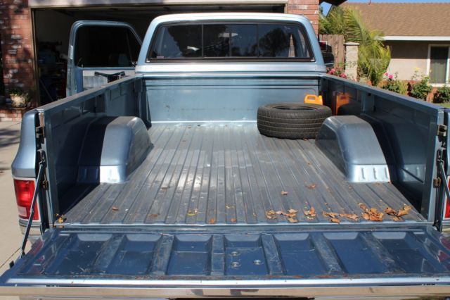 1985 Blue Chevrolet C/K Pickup 1500 Standard Cab Pickup