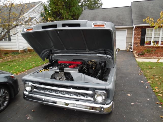 1963 Cement Grey Chevrolet C-10 Standard Cab Pickup