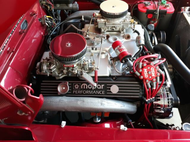 1962 Candy Red Red Dodge Coronet Convertible