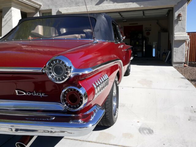 1962 Candy Red Red Dodge Coronet Convertible