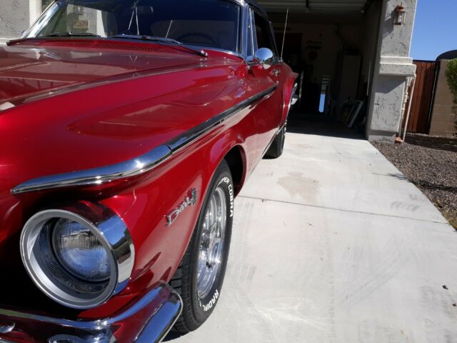 1962 Candy Red Red Dodge Coronet Convertible
