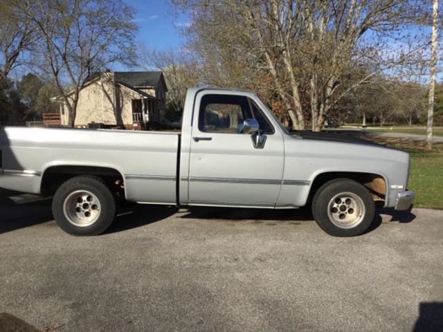 1984 Silver Chevrolet C-10 Standard Cab Pickup