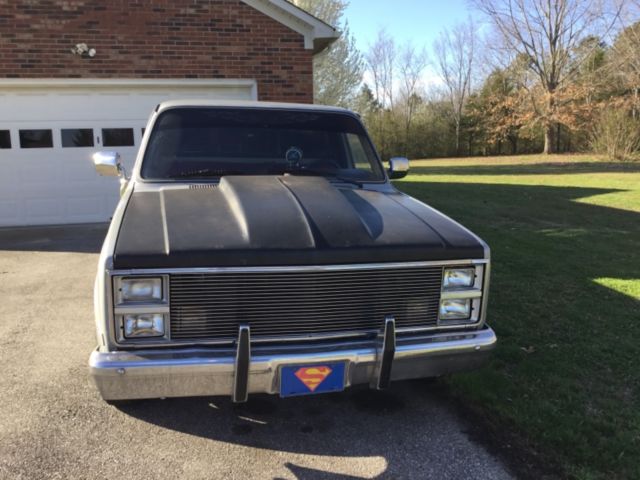 1984 Silver Chevrolet C-10 Standard Cab Pickup