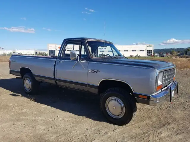 SELLING AT NO RESERVE 1985 DODGE POWER WAGON 350 ROYAL SE PROSPECTOR AL ...